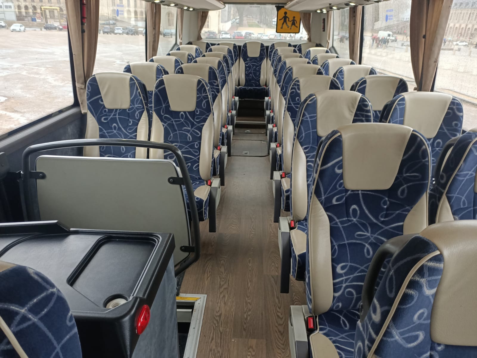 Comfort TDS bus interior