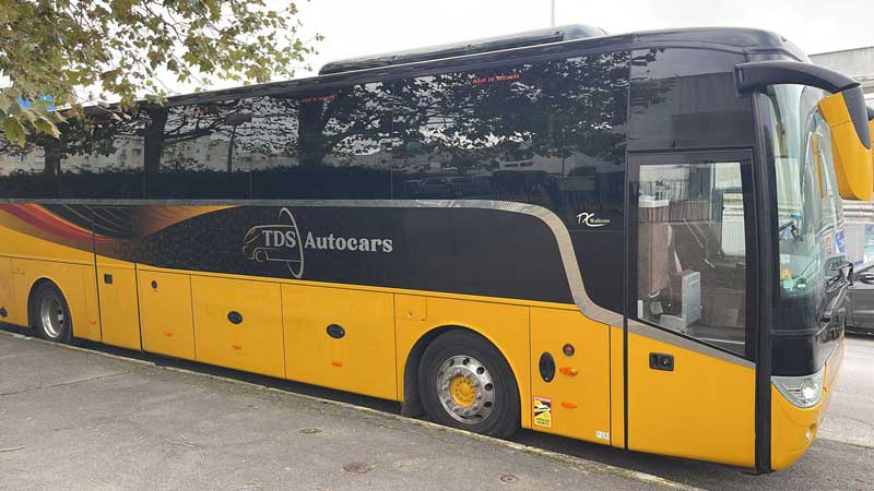 Yellow TDS coach